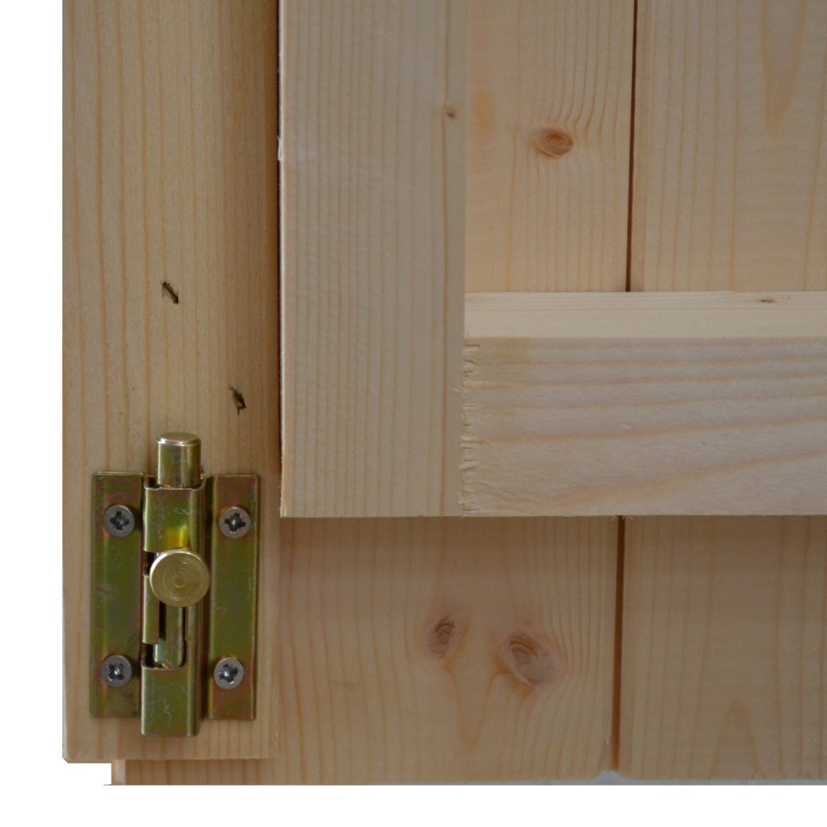 Casetta in Legno Fiamma - 4.86 mq con Spessore Pareti 16 mm - ALCE - Idea giardino