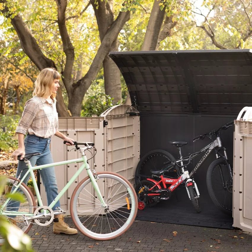 Porta Attrezzi in Resina Store-It-Out Ultra Beige, 2,0 m², Capacità 2000L - Keter - Idea giardino