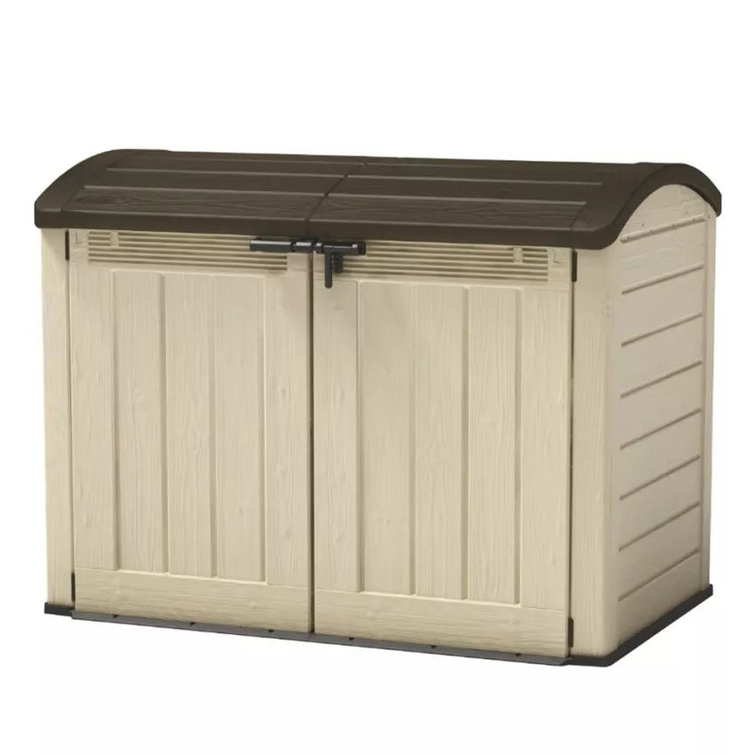 Porta Attrezzi in Resina Store-It-Out Ultra Beige, 2,0 m², Capacità 2000L - Keter - Idea giardino